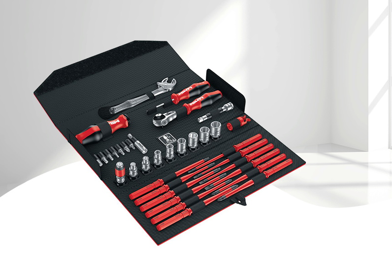 HILTI Werkzeugset 35tlg. für Gebäudetechnik