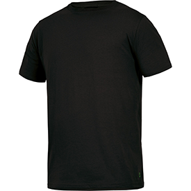 Leibwächter Rundhals-T-Shirt schwarz