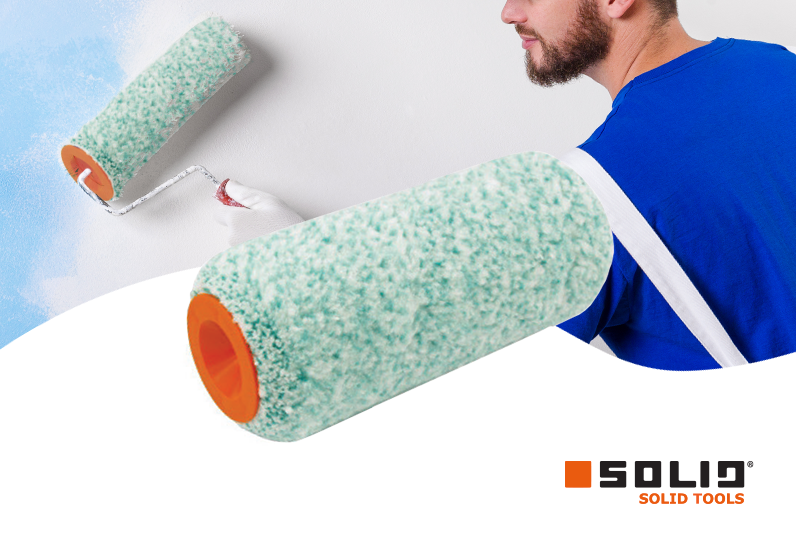 SOLID Mikrofaser Premium Fassadenwalze 25cm