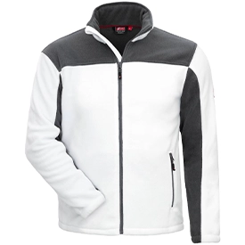 NITRAS Fleece-Jacke weiß