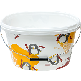 WERKMIT Farbeimer oval aus Kunststoff 16 Liter