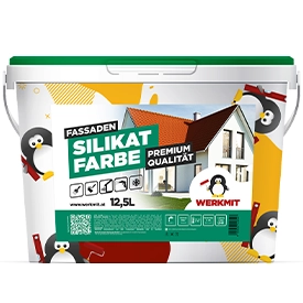 WERKMIT Silikat Fassadenfarbe 