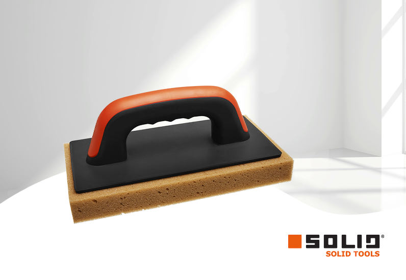 SOLID Hydro - Schwammbrett braun nicht gerastert