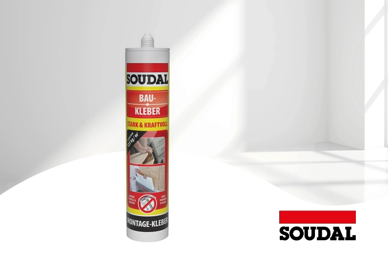 Soudal Baukleber weiß 390g