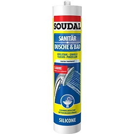 Soudal Dusche & Bad Silikon Schimmelschutz 300ml