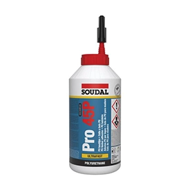 Soudal PRO 45P PU-Holzleim D4- wasserfeste Verbindung