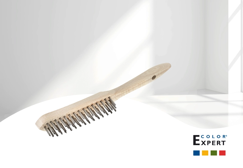 ColorExpert Edelstahl-Drahtbürste