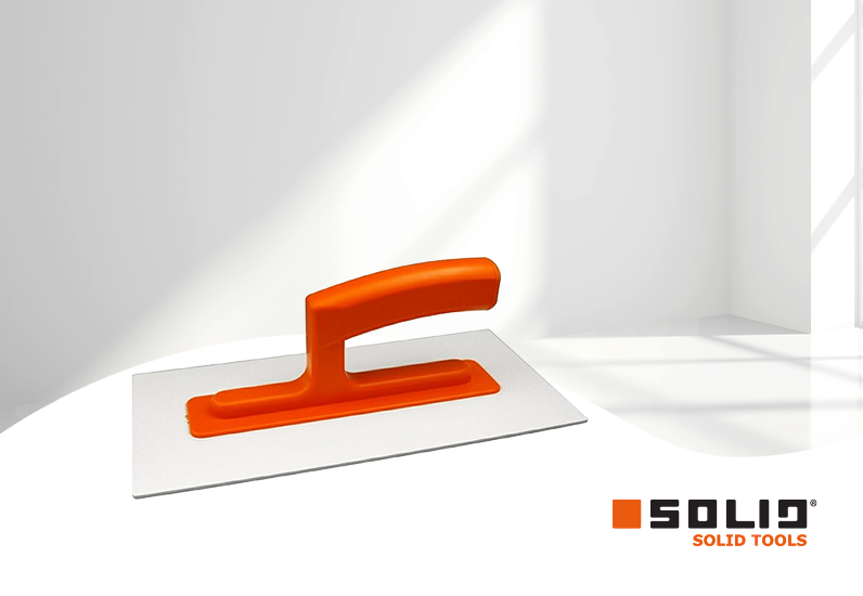 SOLID Premium Glättkelle Kunststoffgriff 280x140x4mm