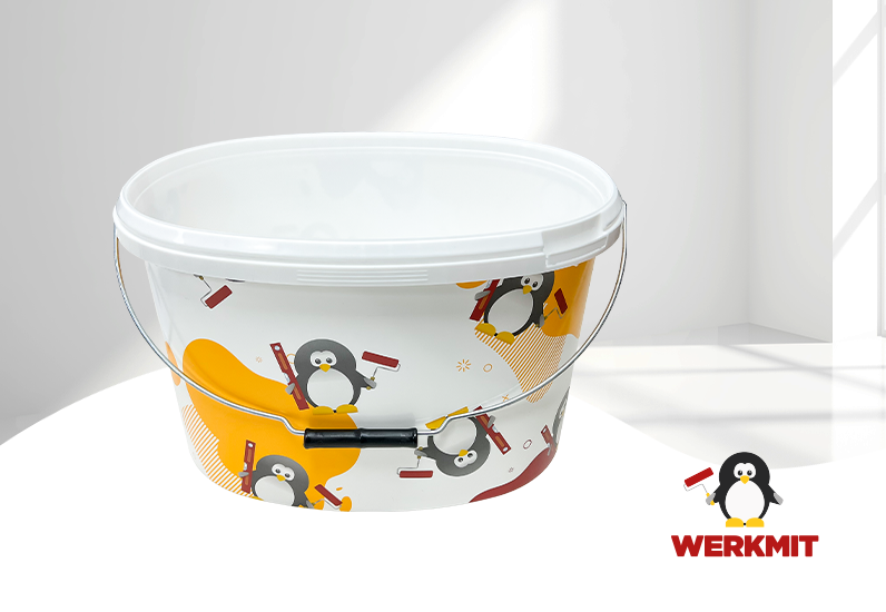 WERKMIT Farbeimer oval aus Kunststoff 16 Liter
