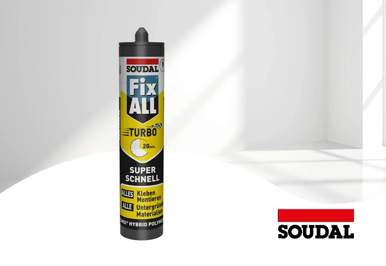 Soudal Fix ALL Turbo Montagekleber weiß 430 g