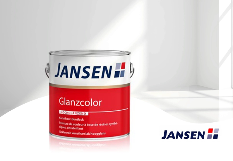 JANSEN Glanzcolor weiß
